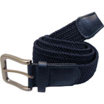 Devaner navy braided belt 